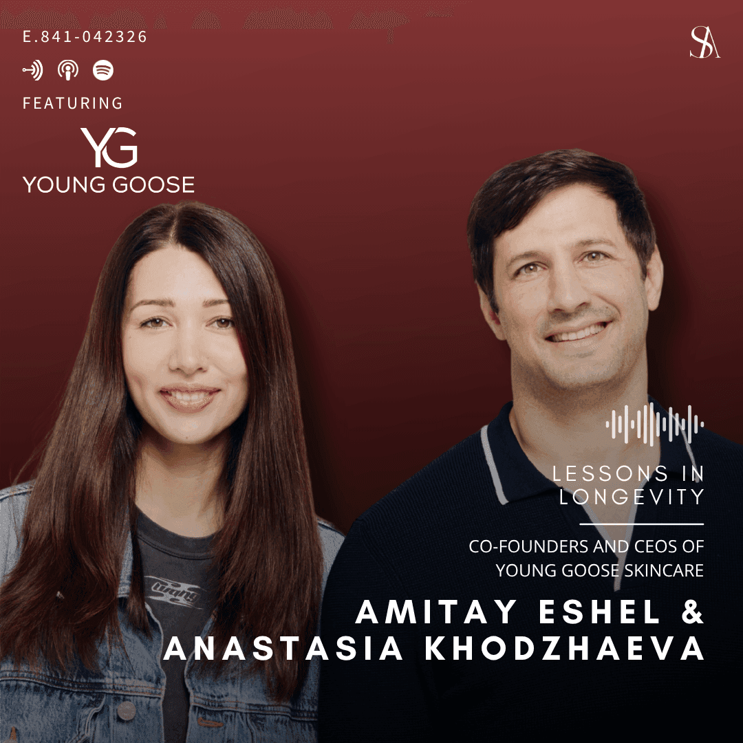 From Anti-Aging to Longevity Thinking with Amitay and Anastasia of Young Goose Skincare